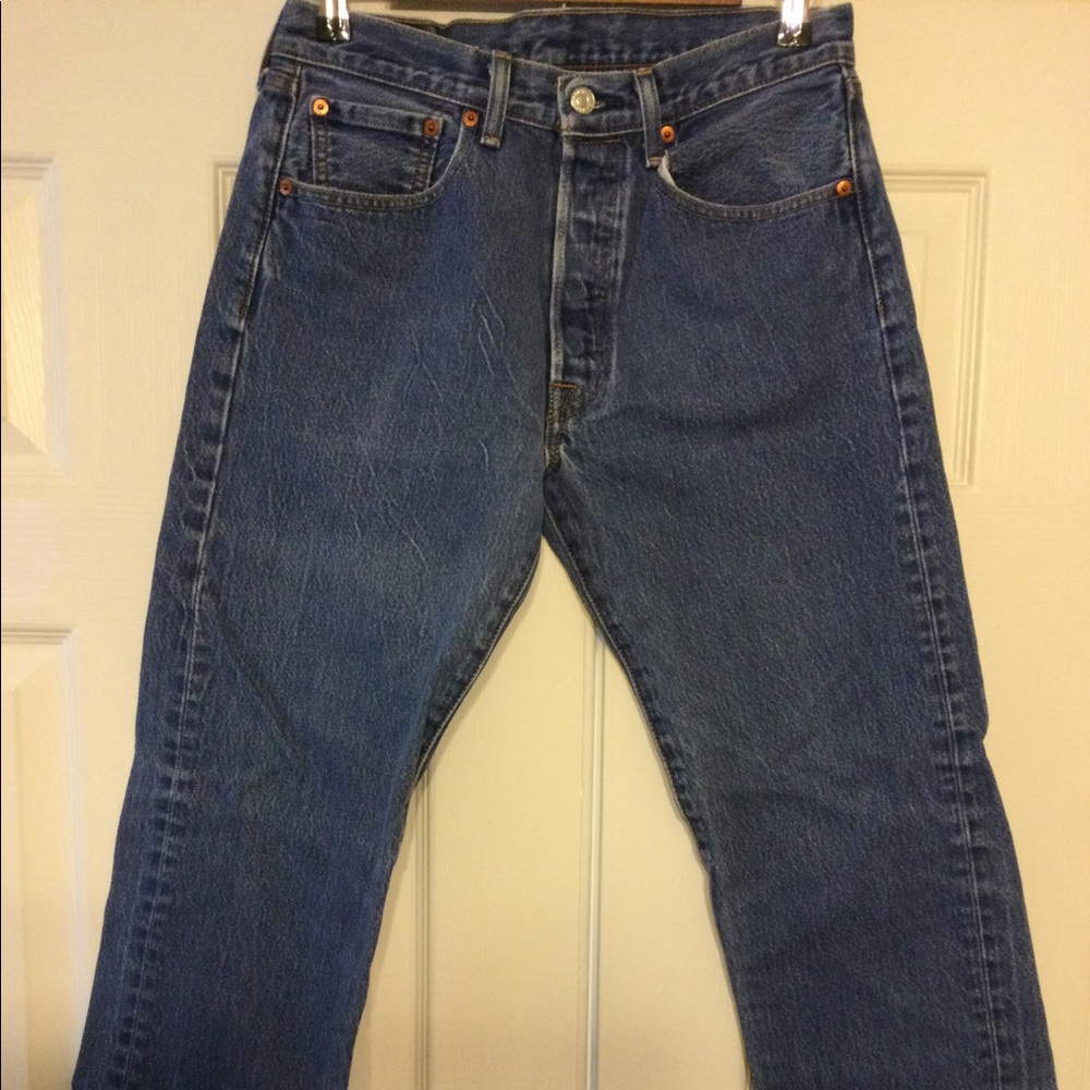 Levi 501 Button Fly Jeans 30”x30” Jeans